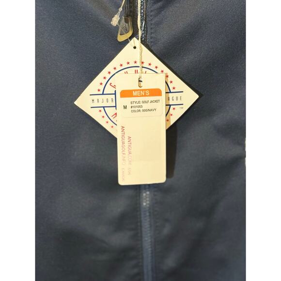 San Diego Padres Antigua Men’s Golf Jacket | Navy | Size M | MLB Licensed - Picture 4 of 5
